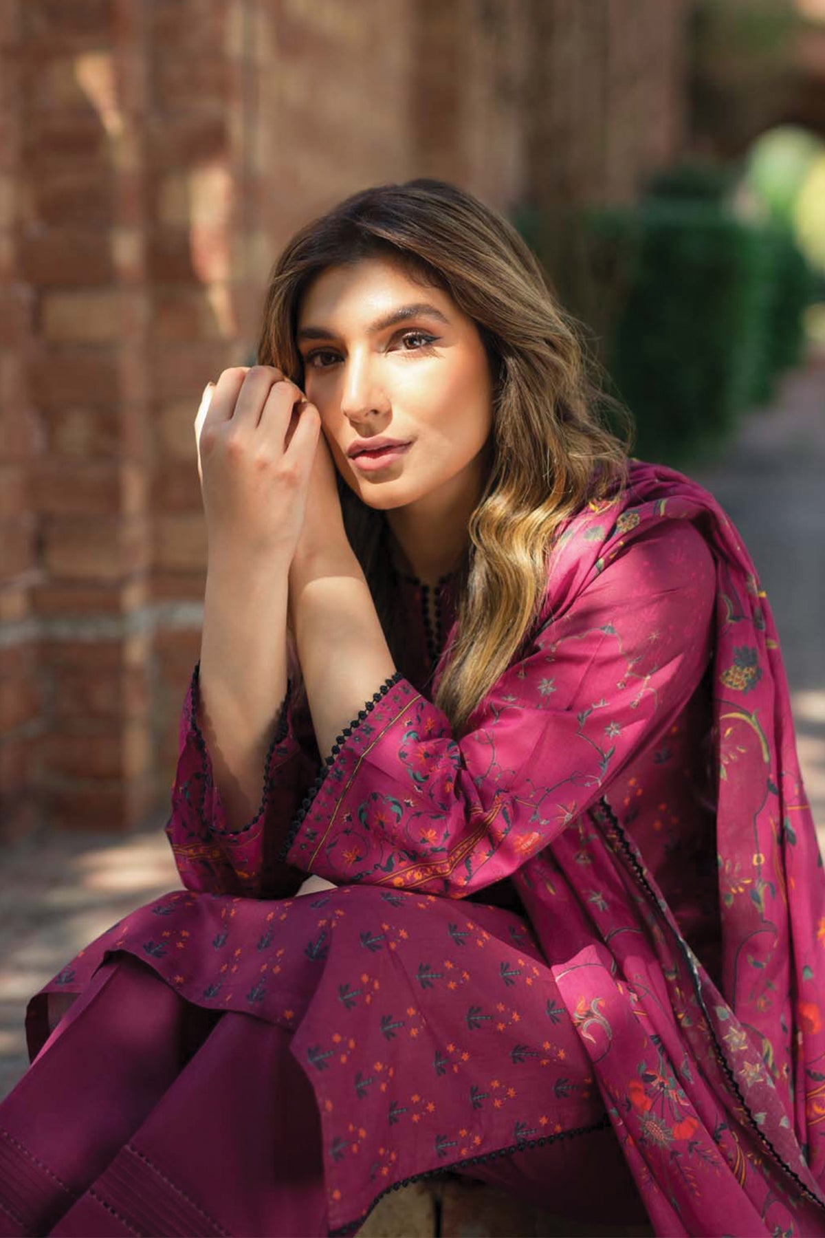 Printed Lawn 3 Piece