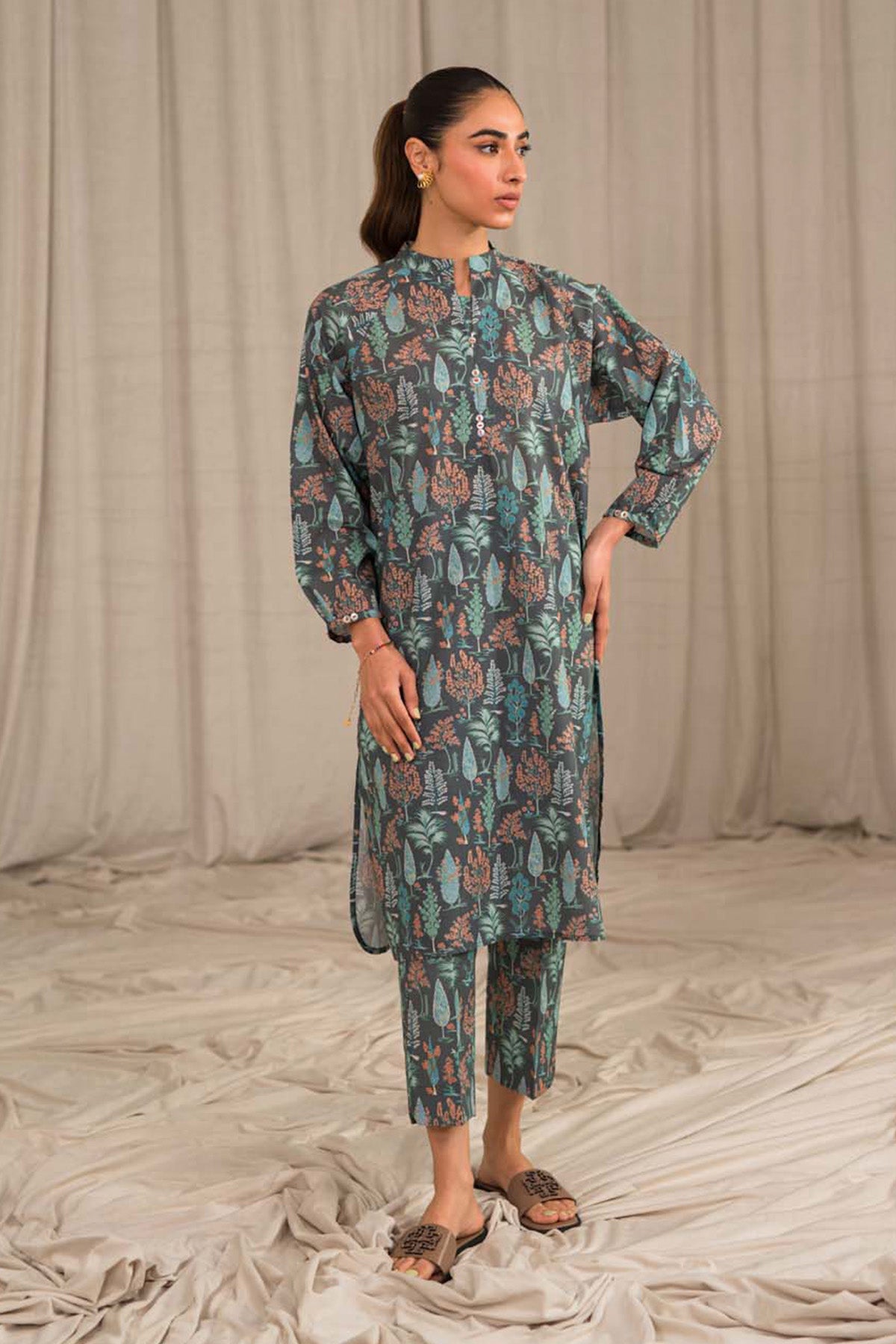 Printed Lawn 2 Piece