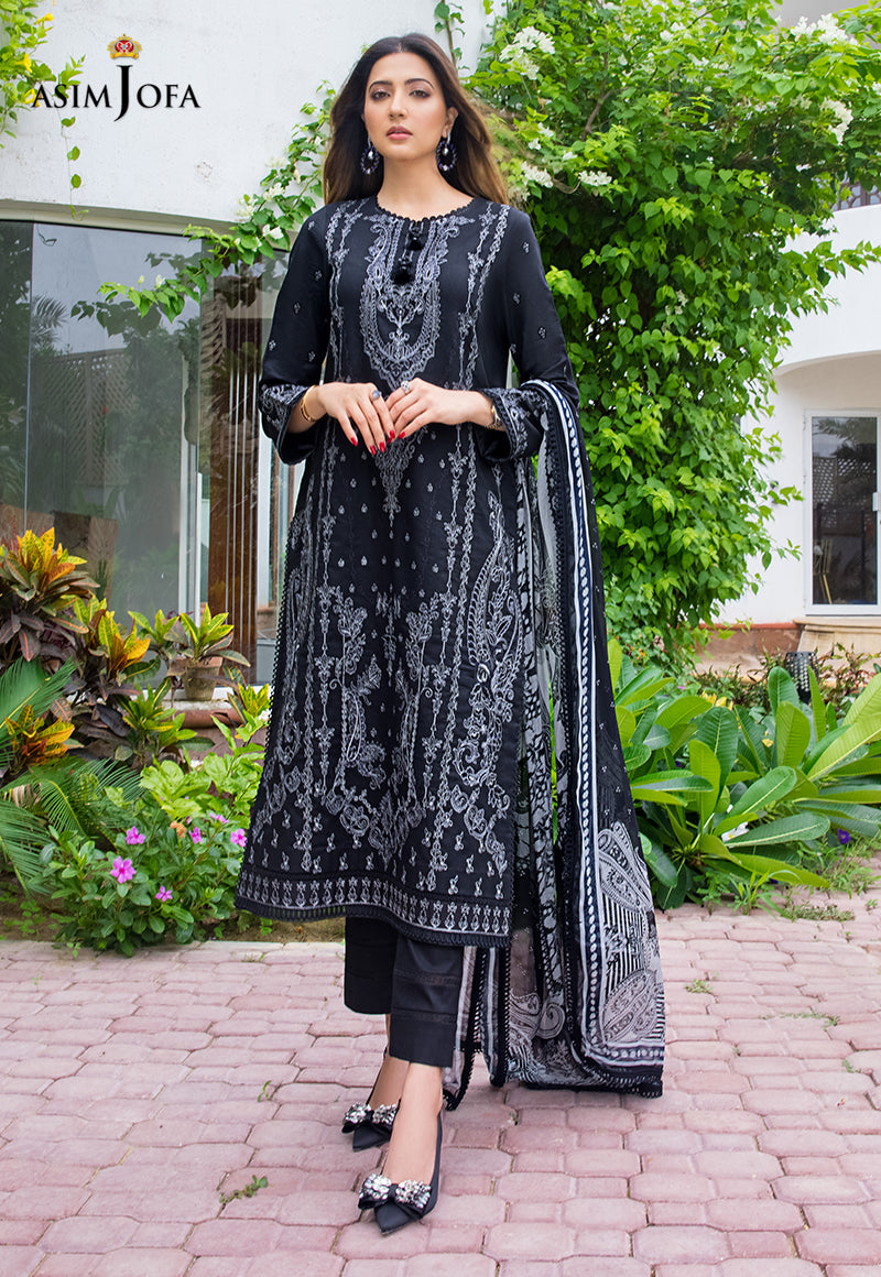 AJAE-10 EMBROIDERED CAMBRIC 3 PCS