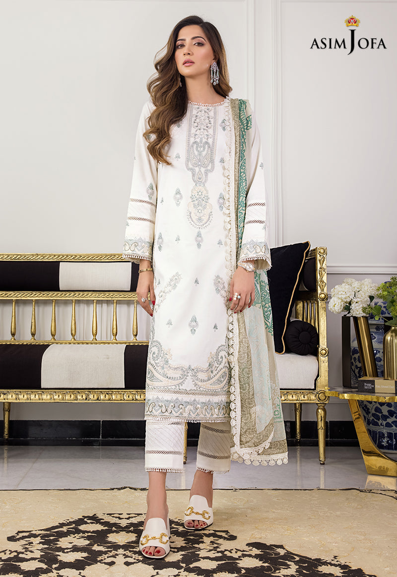 AJAE-10 EMBROIDERED CAMBRIC 3 PCS