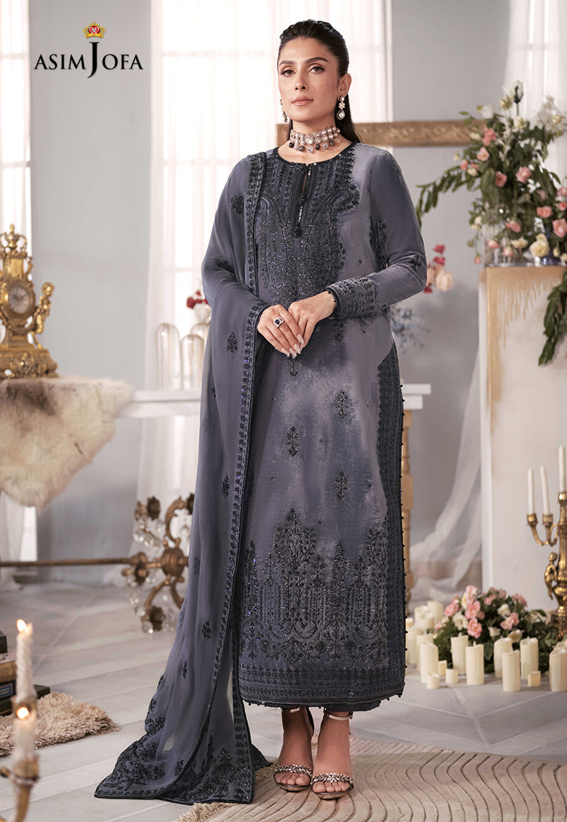 AJUBM-09 UNSTITCHED EGYPTIAN COTTON 2PC