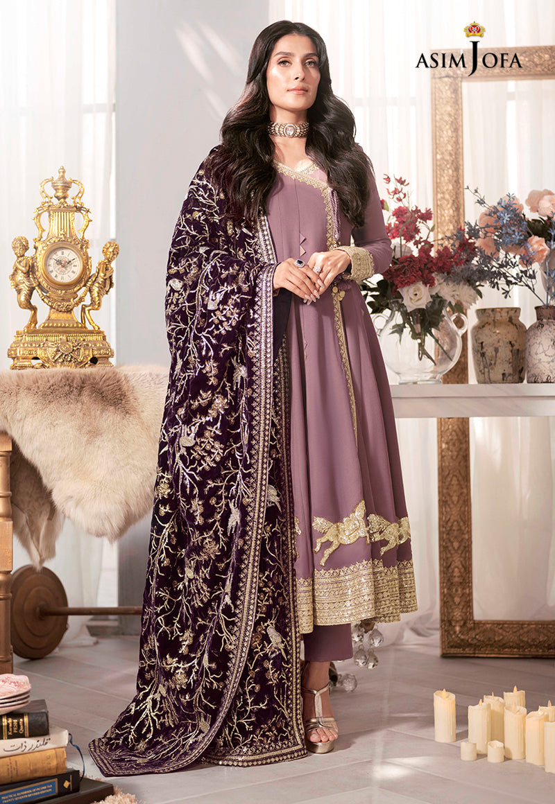 AJSO-373 Unstitched 2 Pcs Shirt Dupatta