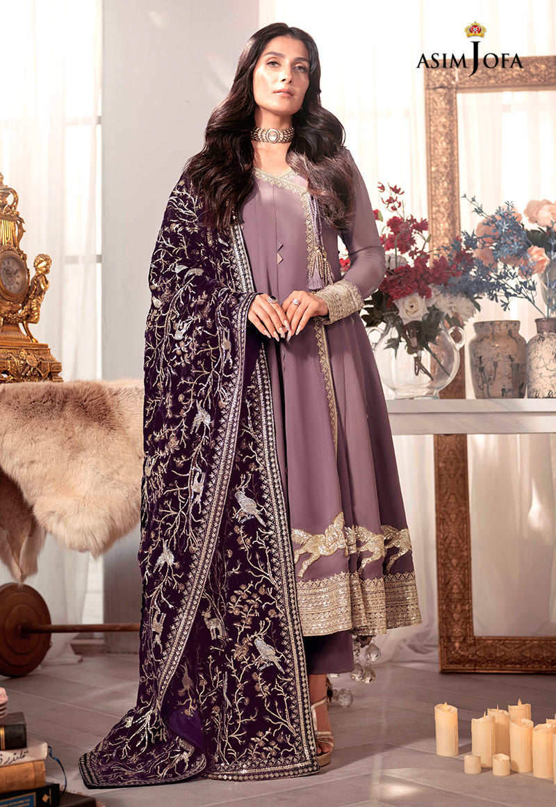 AJSO-373 Unstitched 2 Pcs Shirt Dupatta