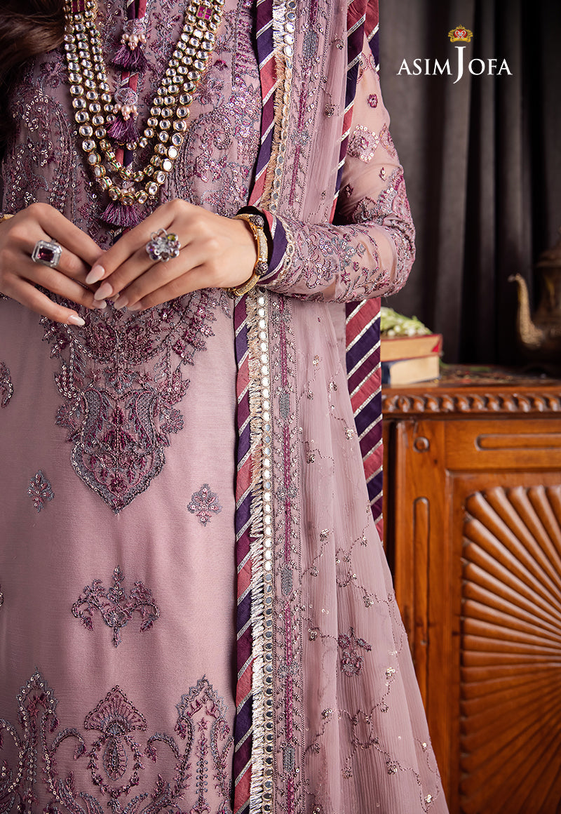 AJBK-06 DESIGNERS EMBROIDERED STITCHED 3 PCS