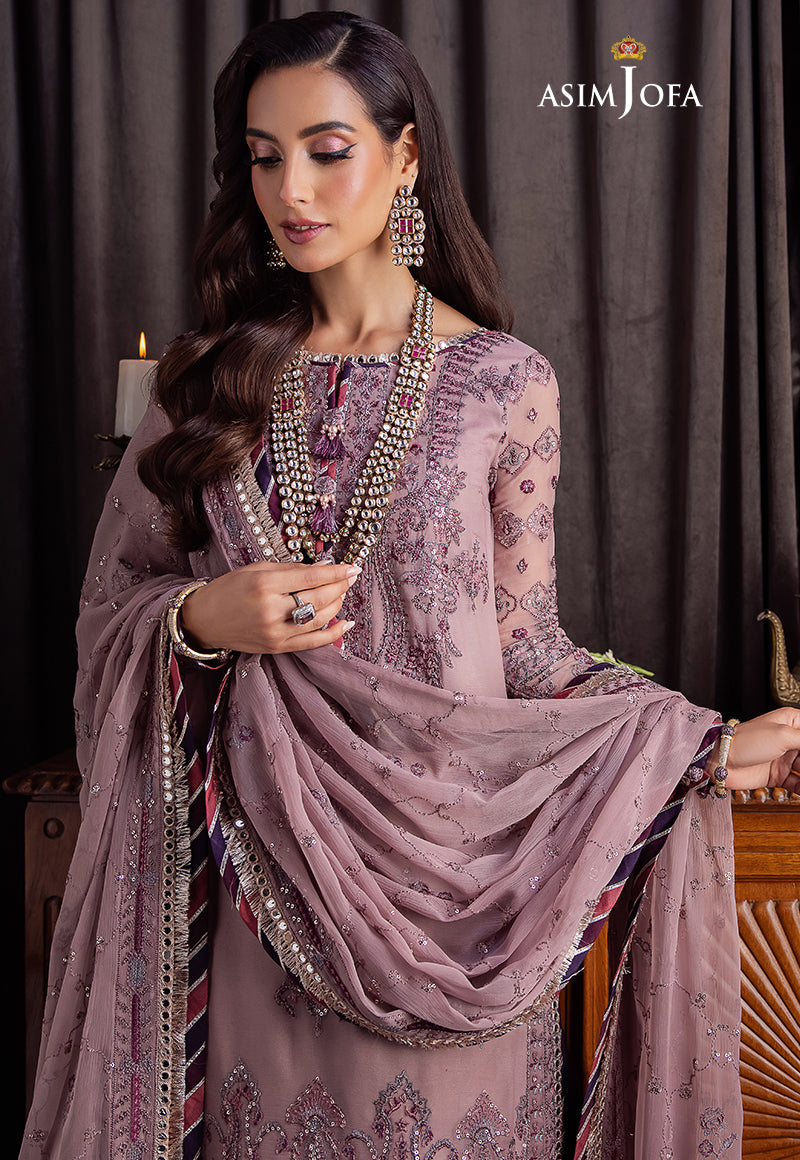 AJBK-06 DESIGNERS EMBROIDERED STITCHED 3 PCS