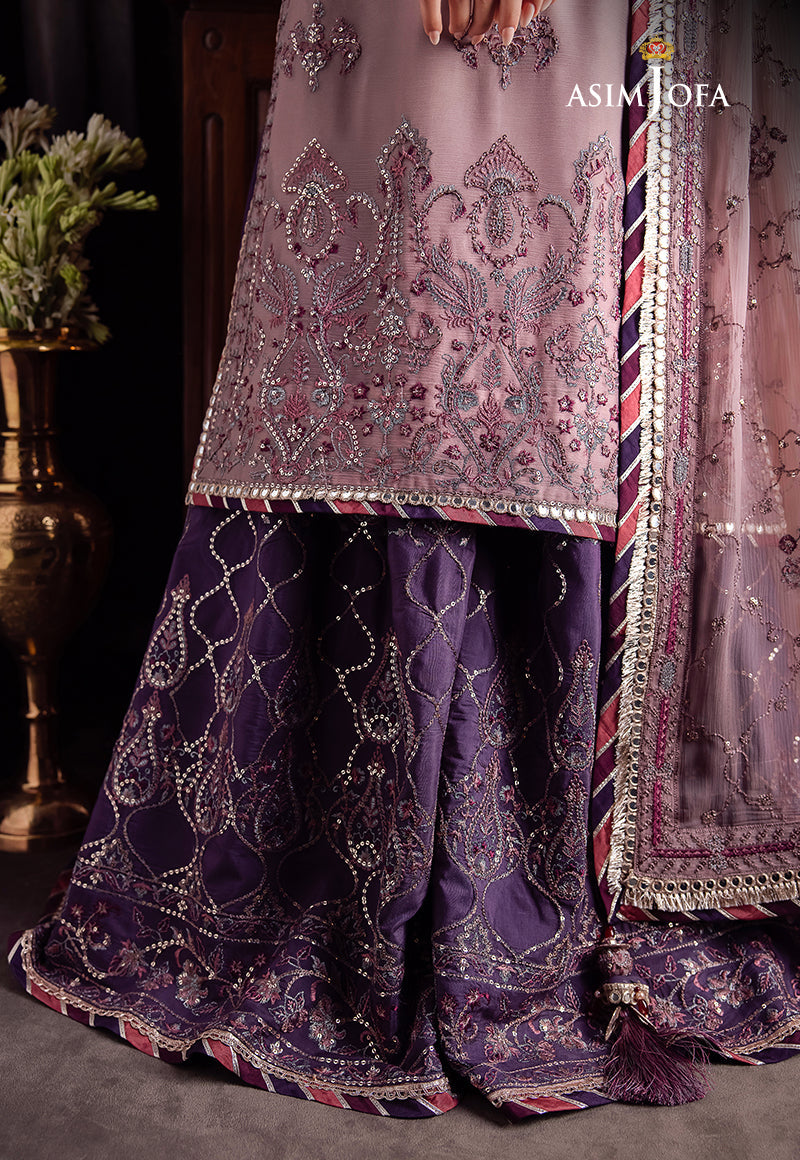 AJBK-06 DESIGNERS EMBROIDERED STITCHED 3 PCS