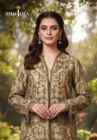 AJBRD-26 Embroidered Mesuri STITCHED 2 PCS