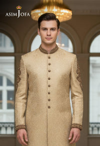 AJBRD-27 Embroidered Sherwani STITCHED 1 PC