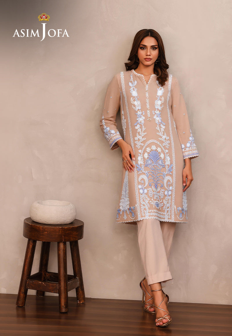 AJDSAI-164 ORGANZA STITCHED 3 PCS