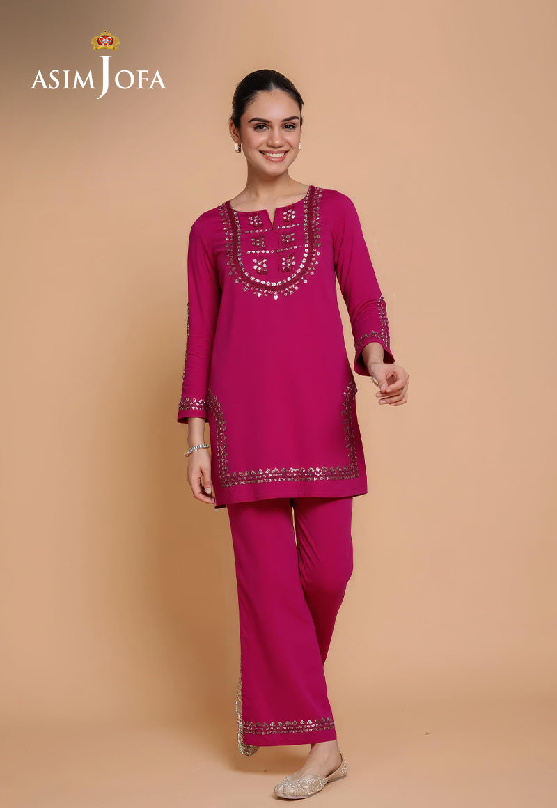 AJDSAI-184 LAWN STITCHED 2 PCS