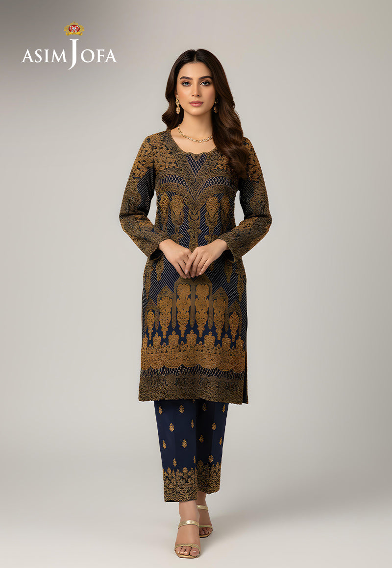 AJDSAI-378 CHIFFON STITCHED 1 PC