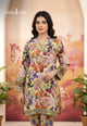 AJDSAI-634 PRINTED RAW SILK STITCHED 2 PCS