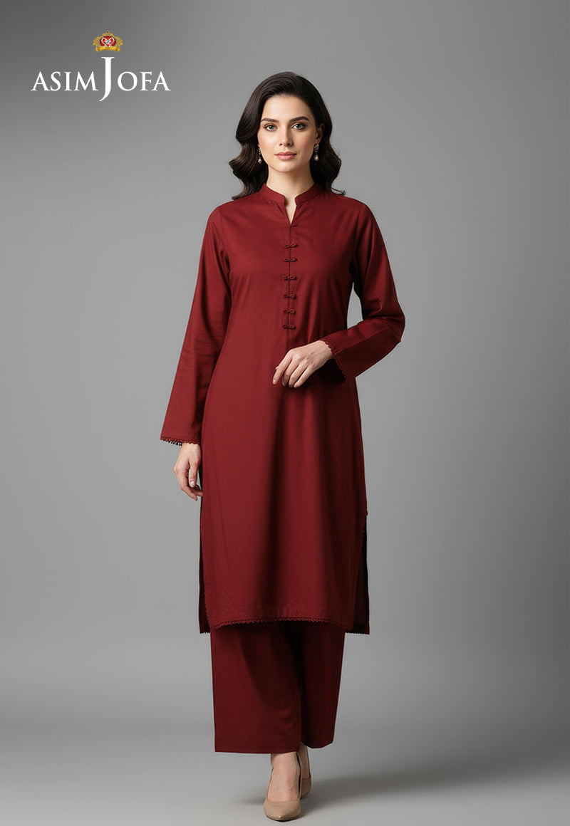 AJDSAI-637 LAWN STITCHED 2 PCS