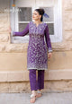 AJDSAI-63 EMBROIDERED CHIFFON 2 PC