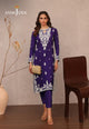 AJDSAI-655 EMBROIDERED CHIFFON STITCHED 3 PCS