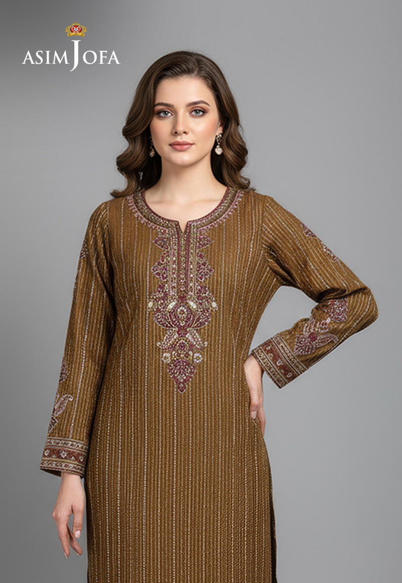 AJDSAI-657 EMBROIDERED STITCHED 1 PC
