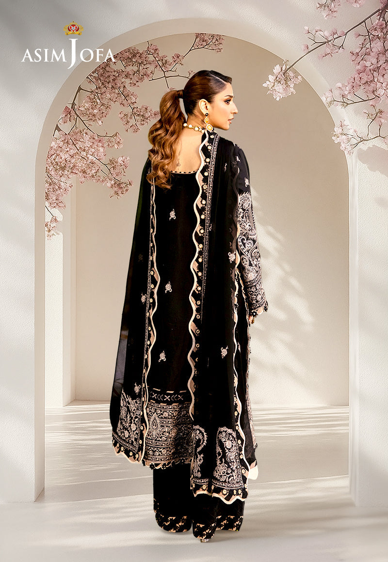 AJELL-03 EMBROIDERED LAWN 3 PCS