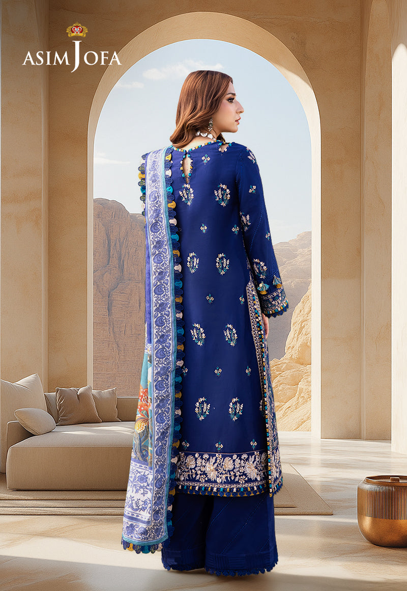AJELL-11 EMBROIDERED LAWN 3 PCS