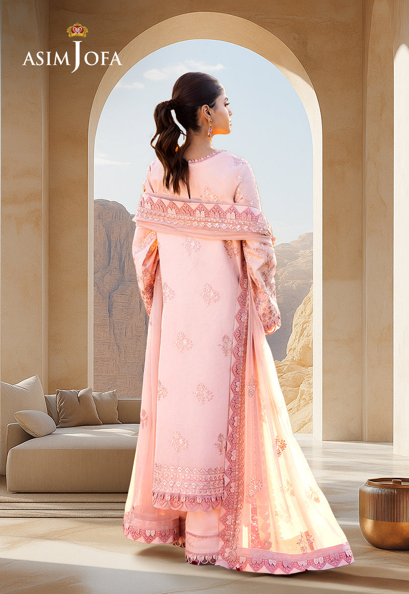 AJELL-15 EMBROIDERED LAWN 3 PCS