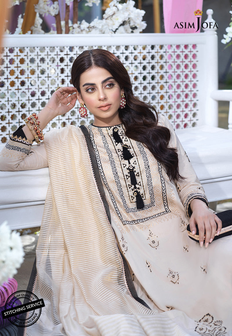 AJFC-05 PRINTED LAWN 3 PCS