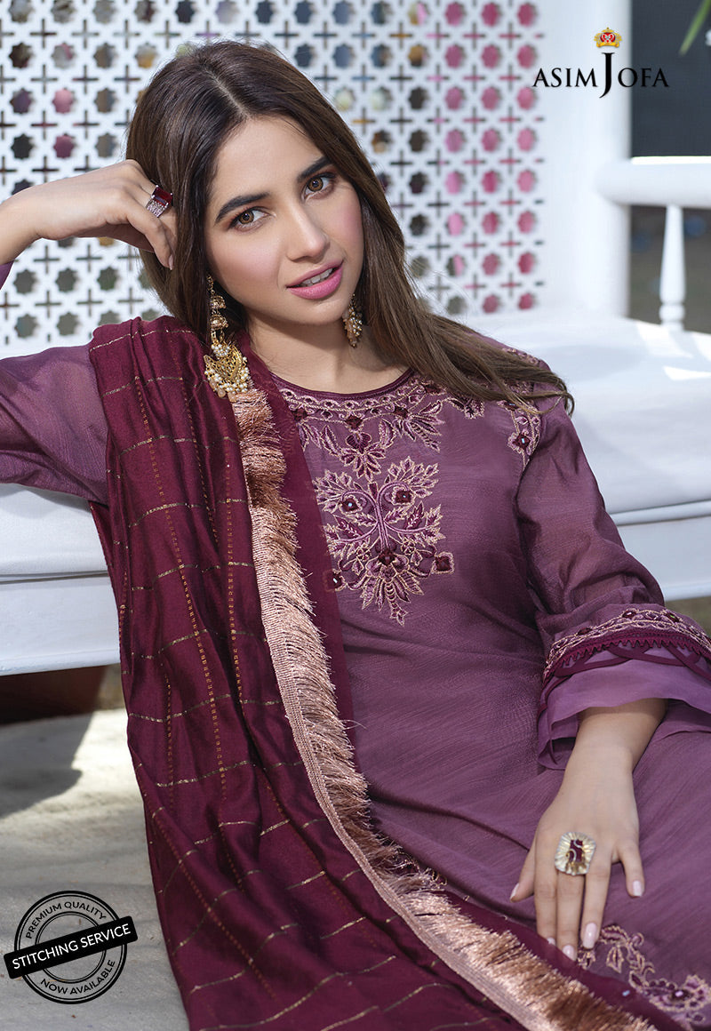 AJFC-08 EMBROIDERED COTTON 3 PCS