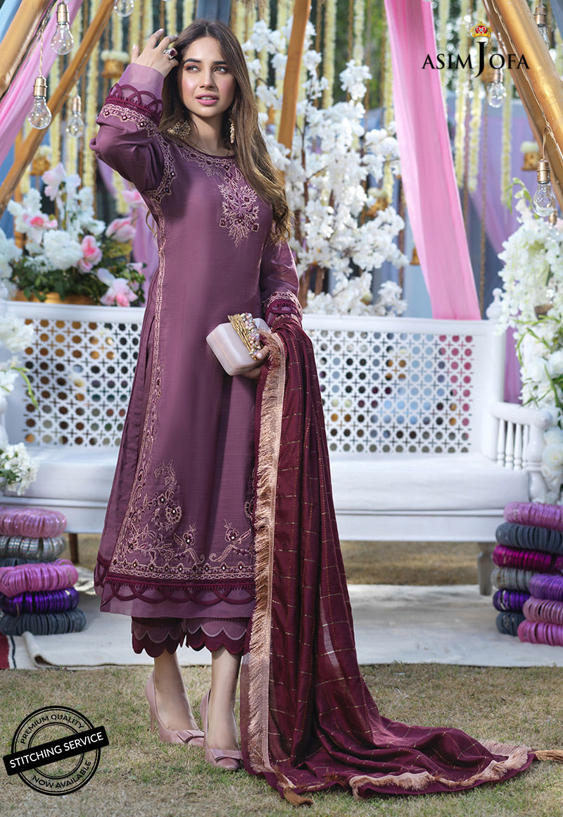 AJFC-08 EMBROIDERED COTTON 3 PCS