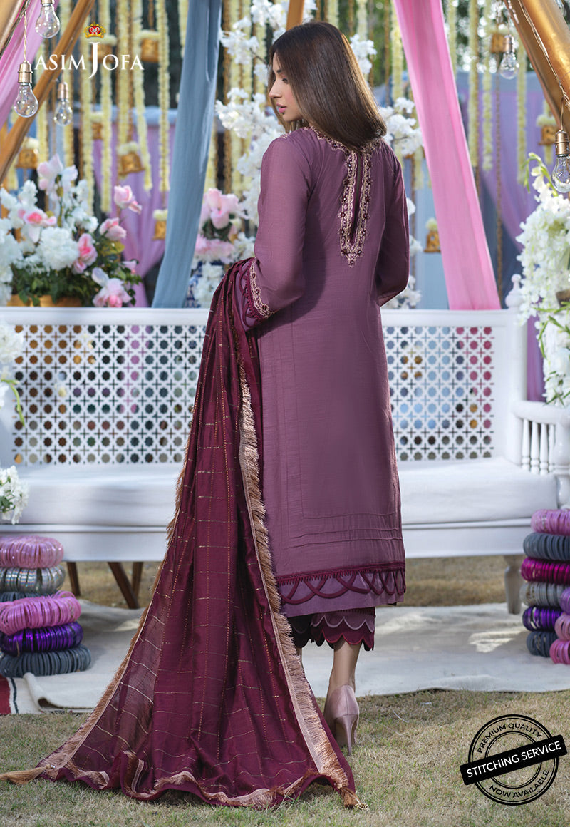 AJFC-08 EMBROIDERED COTTON 3 PCS