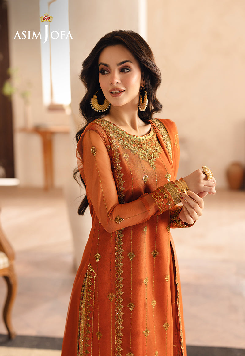AJHE-09 EMBROIDERED NET 3 PCS
