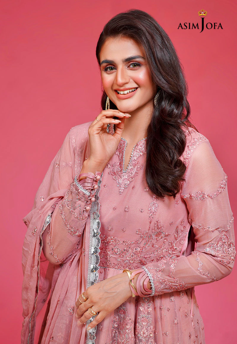 AJHJ-06 EMBROIDERED CHIFFON 3 PCS