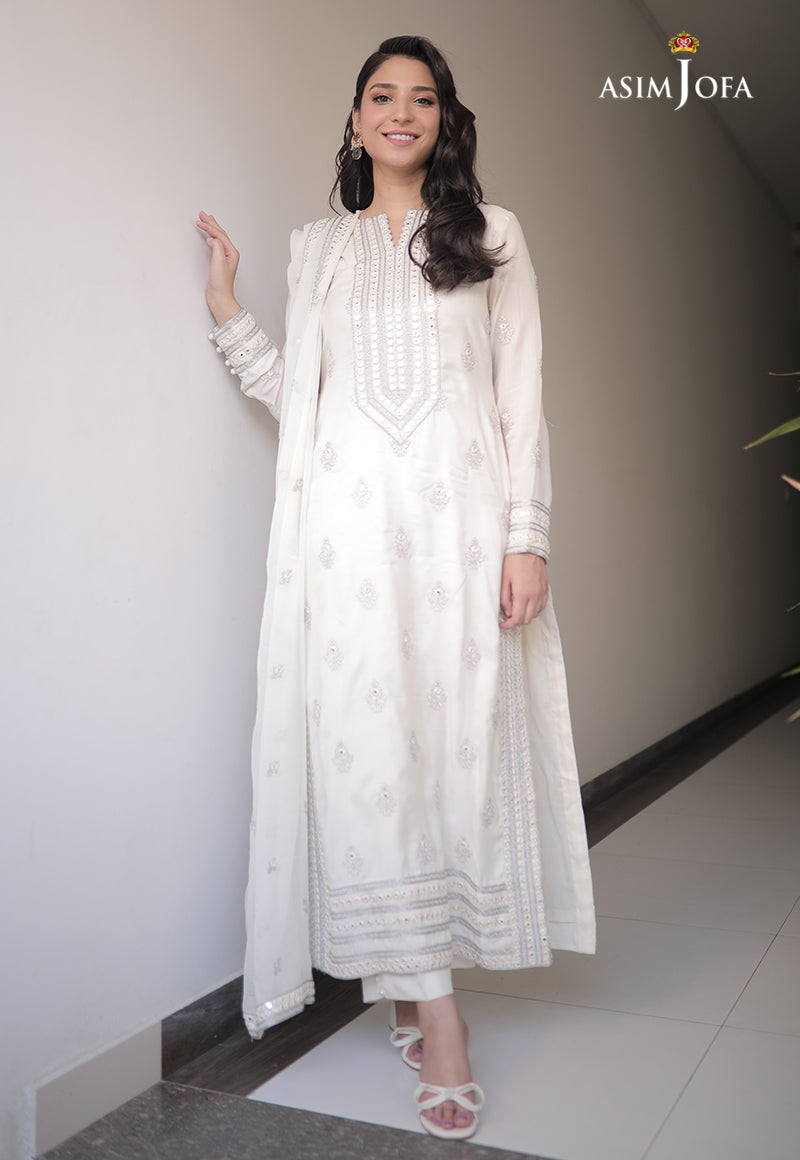 AJHJ-09 EMBROIDERED SILK 3 PCS