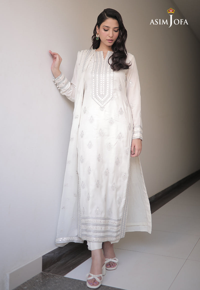 AJHJ-09 EMBROIDERED SILK 3 PCS