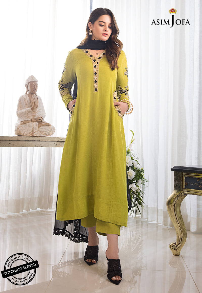 AJMR-05 EMBROIDERED VELVET 3 PCS