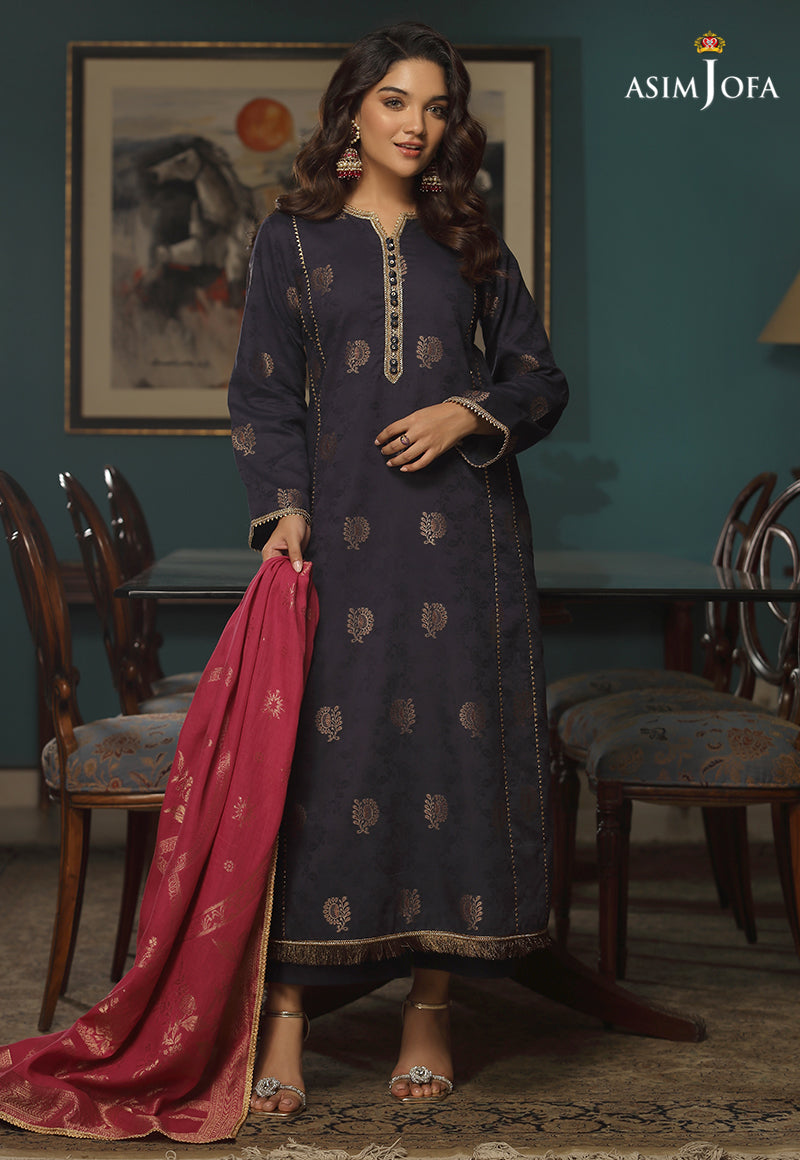 AJJD-04 PRINTED VISCOSE JACQUARD 3 PCS