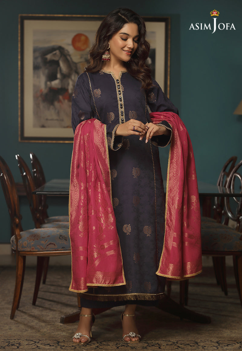 AJJD-04 PRINTED VISCOSE JACQUARD 3 PCS
