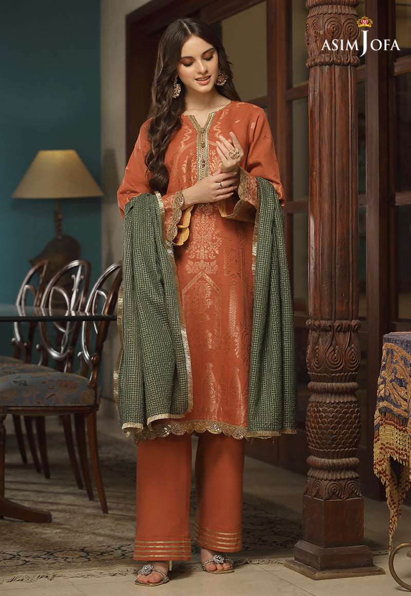 AJJD-05 EMBROIDERED JACQUARD 3 PCS