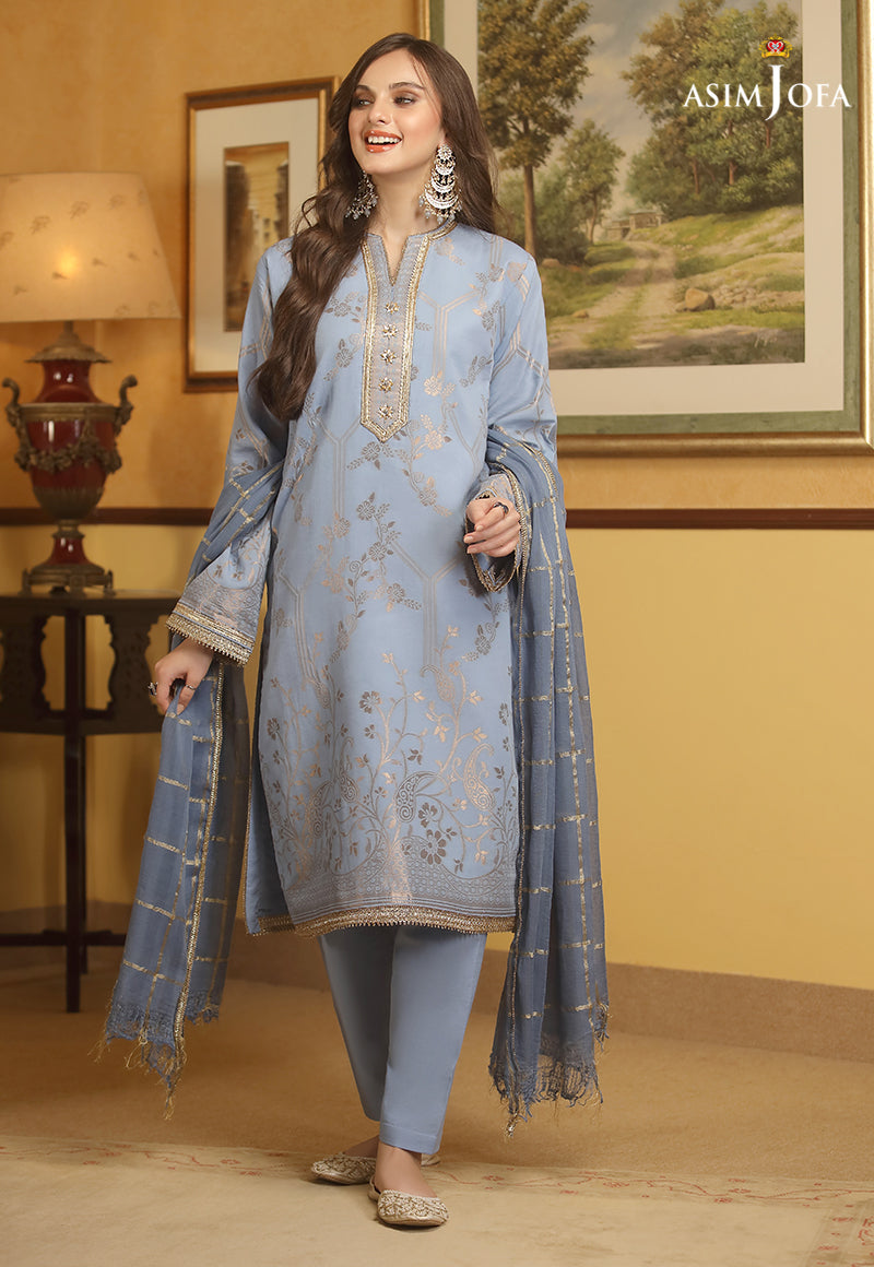 AJJD-11 EMBROIDERED JACQUARD 3 PCS
