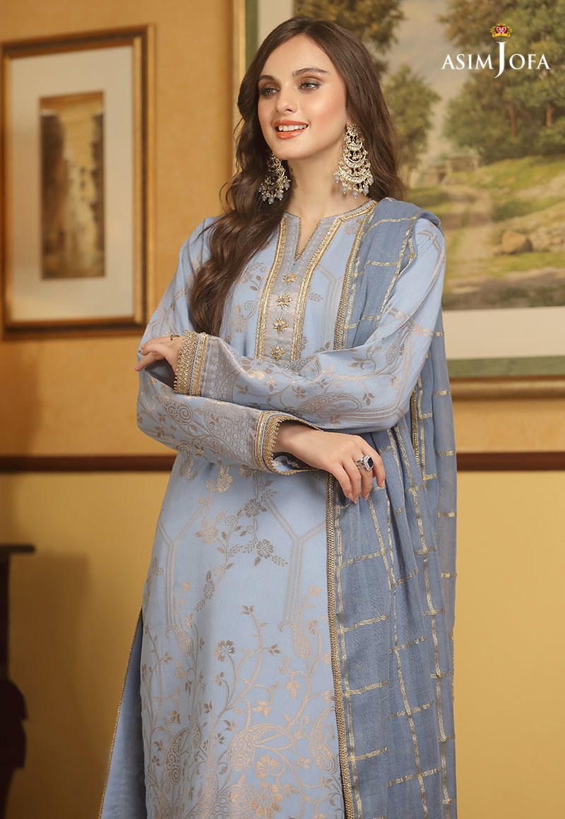 AJJD-11 EMBROIDERED JACQUARD 3 PCS
