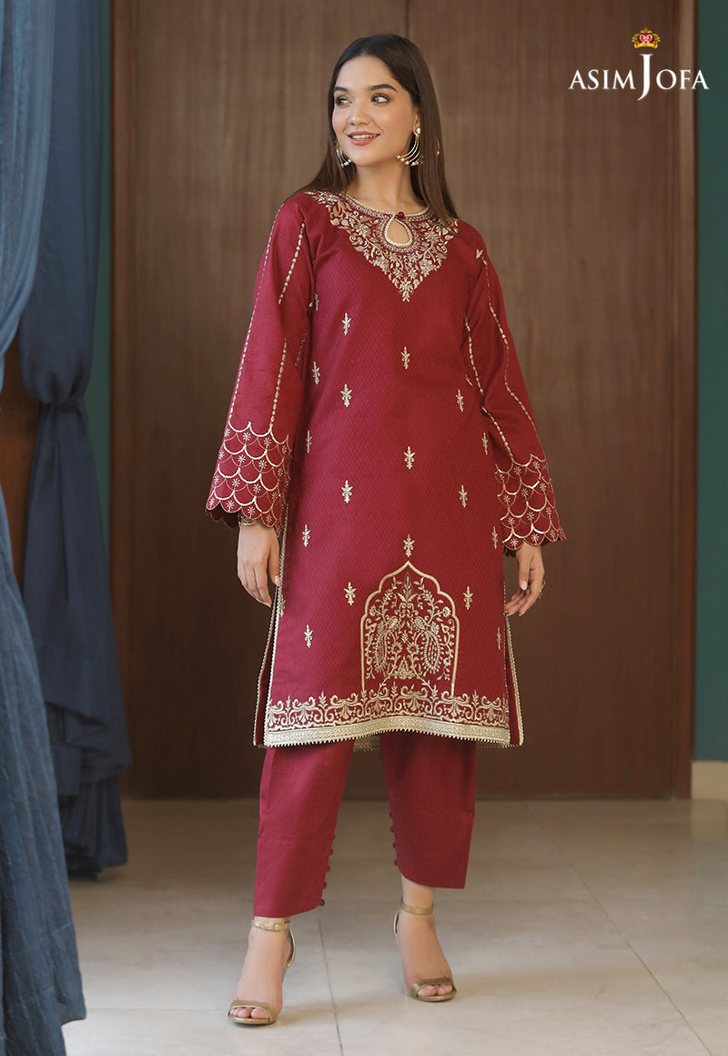AJJD-12 EMBROIDERED SELF-JACQUARD 1 PC