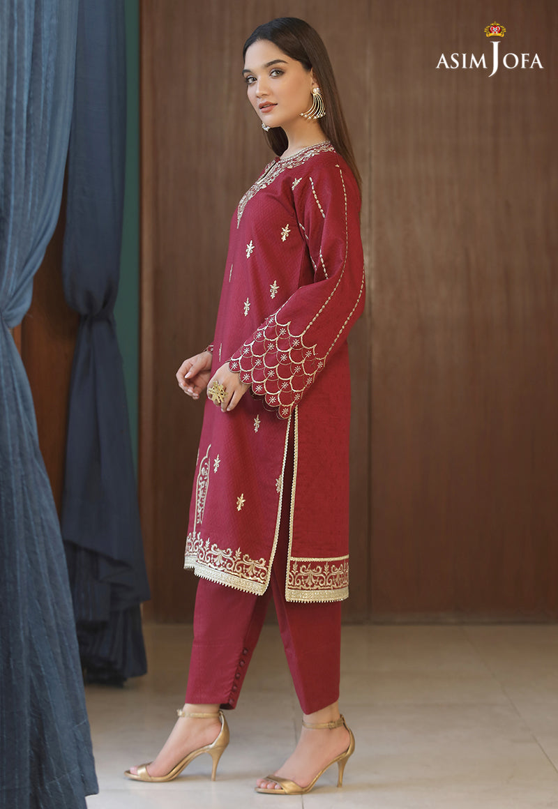 AJJD-12 EMBROIDERED SELF-JACQUARD 1 PC