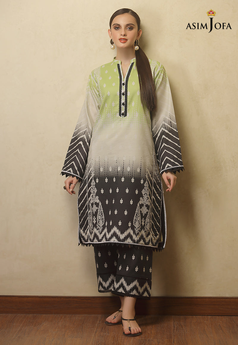 AJJD-18 PRINTED CAMBRIC 2 PCS