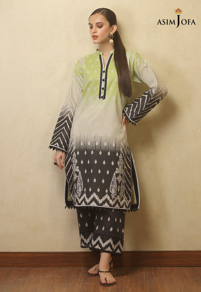 AJJD-18 PRINTED CAMBRIC 2 PCS