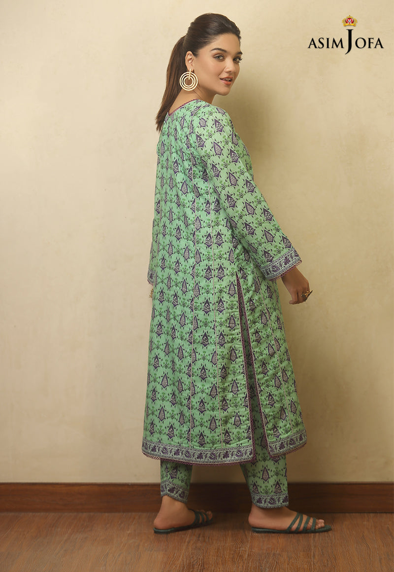 AJJD-19 PRINTED CAMBRIC 2 PCS