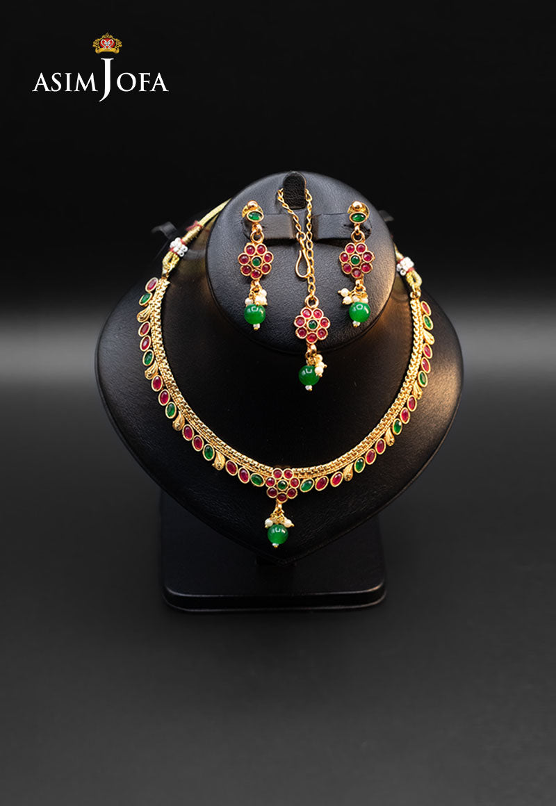 AJUBF-11 EMBROIDERED JACQUARD 3 PCS