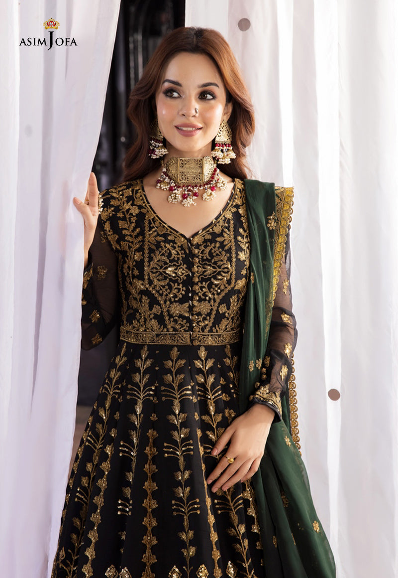 AJM-04 EMBROIDERED CHIFFON 3 PCS