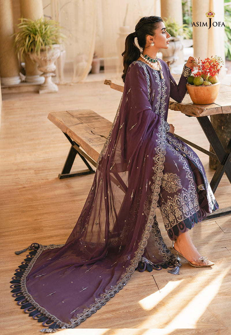 AJMD-10 EMBROIDERED STITCHED 3 PCS