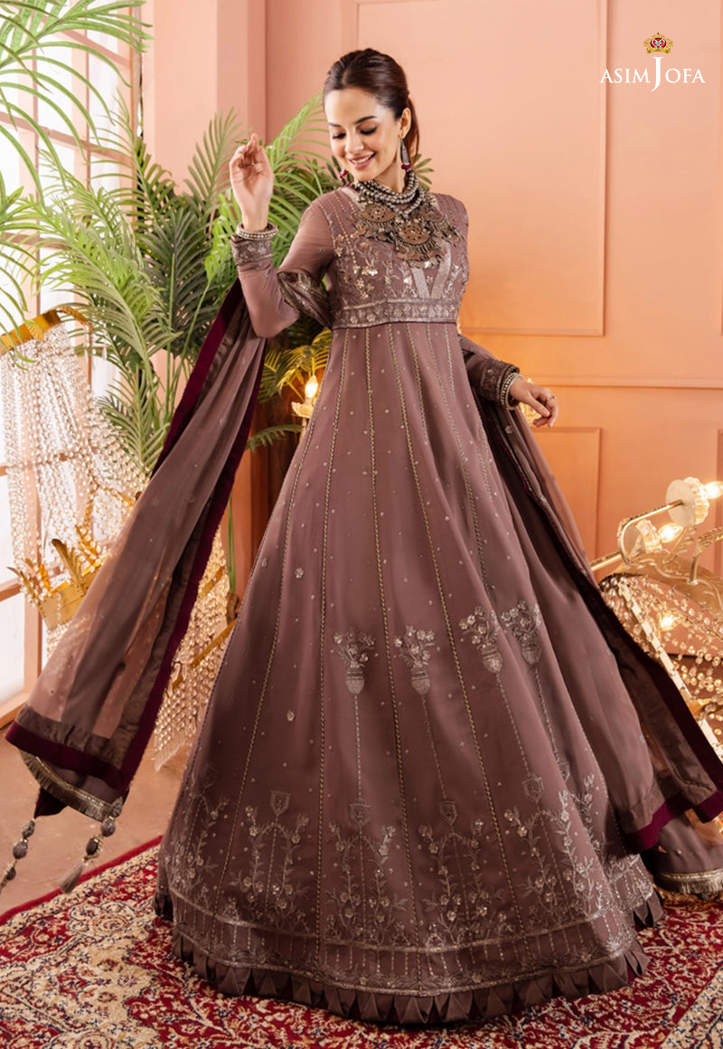 AJM-17 EMBROIDERED CHIFFON 3 PCS