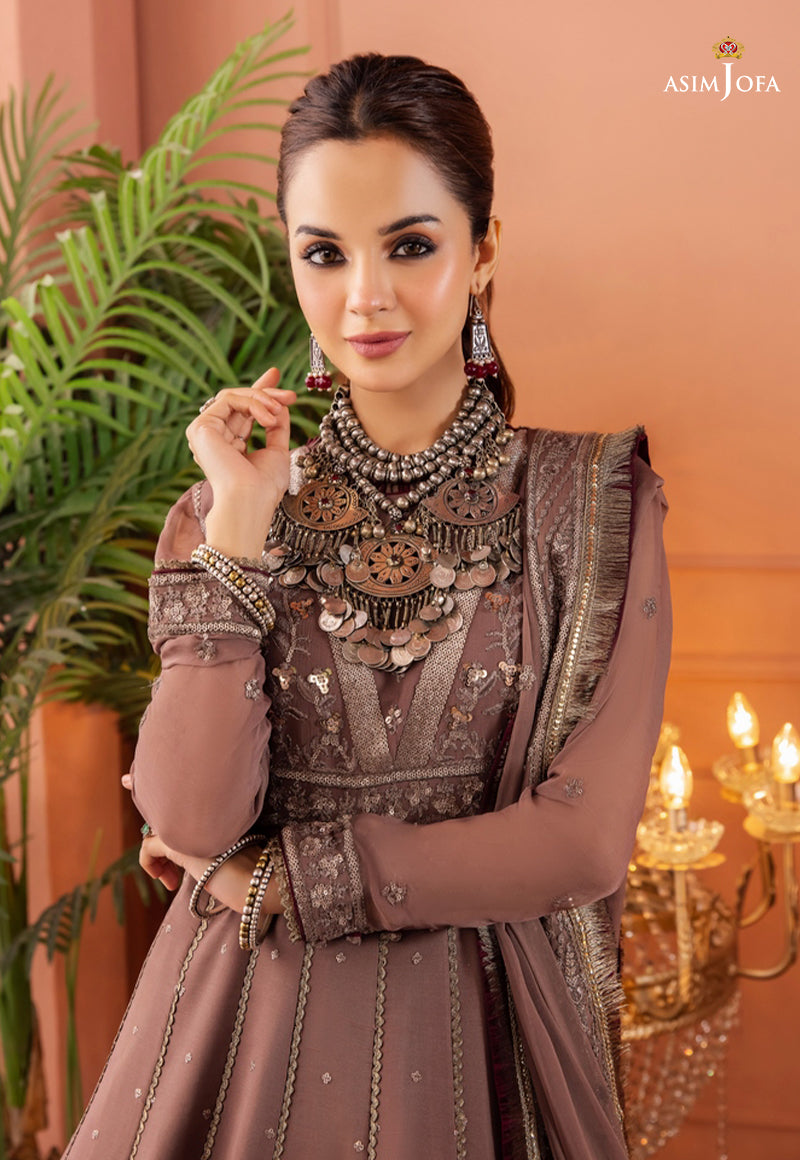AJM-17 EMBROIDERED CHIFFON 3 PCS