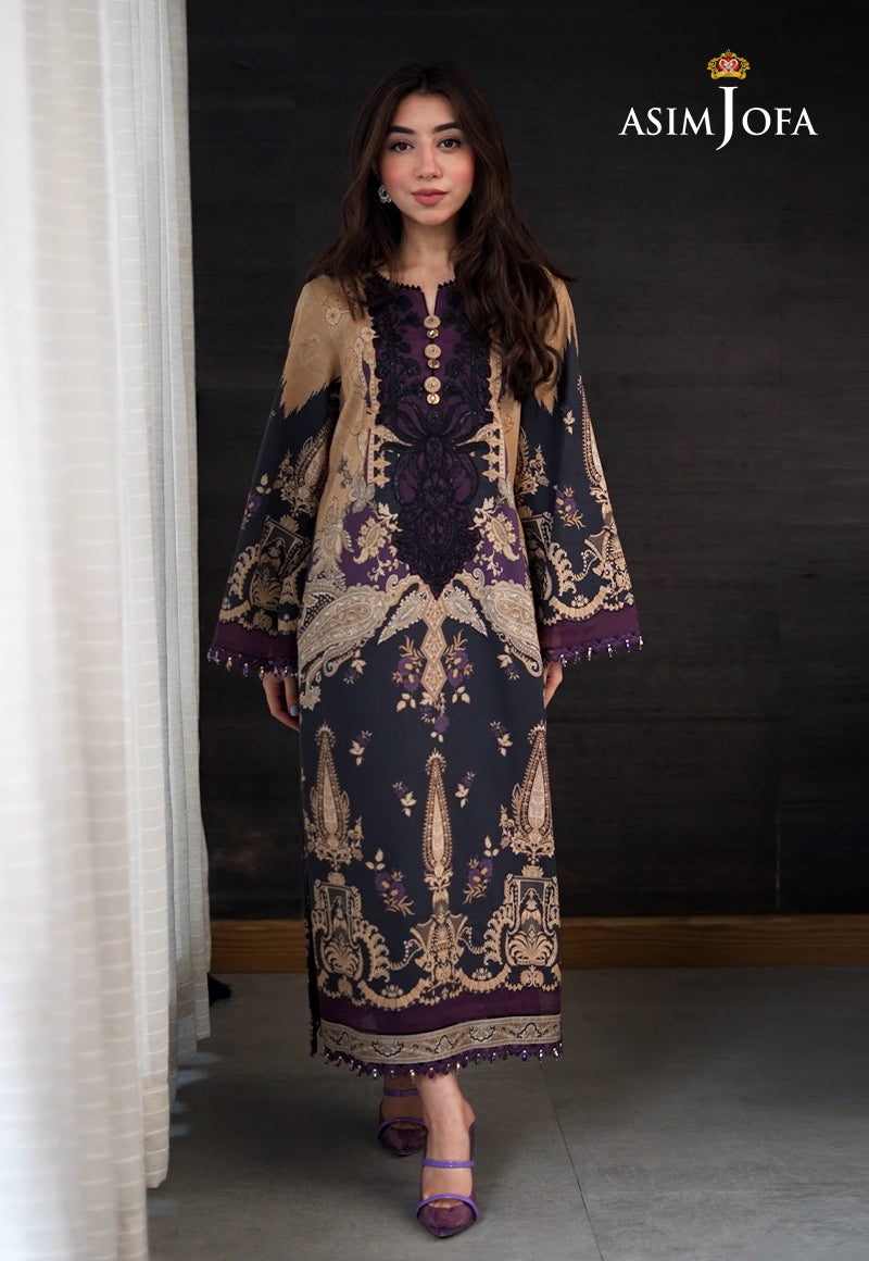 AJNR-09 EMBROIDERED CAMBRIC 3 PCS