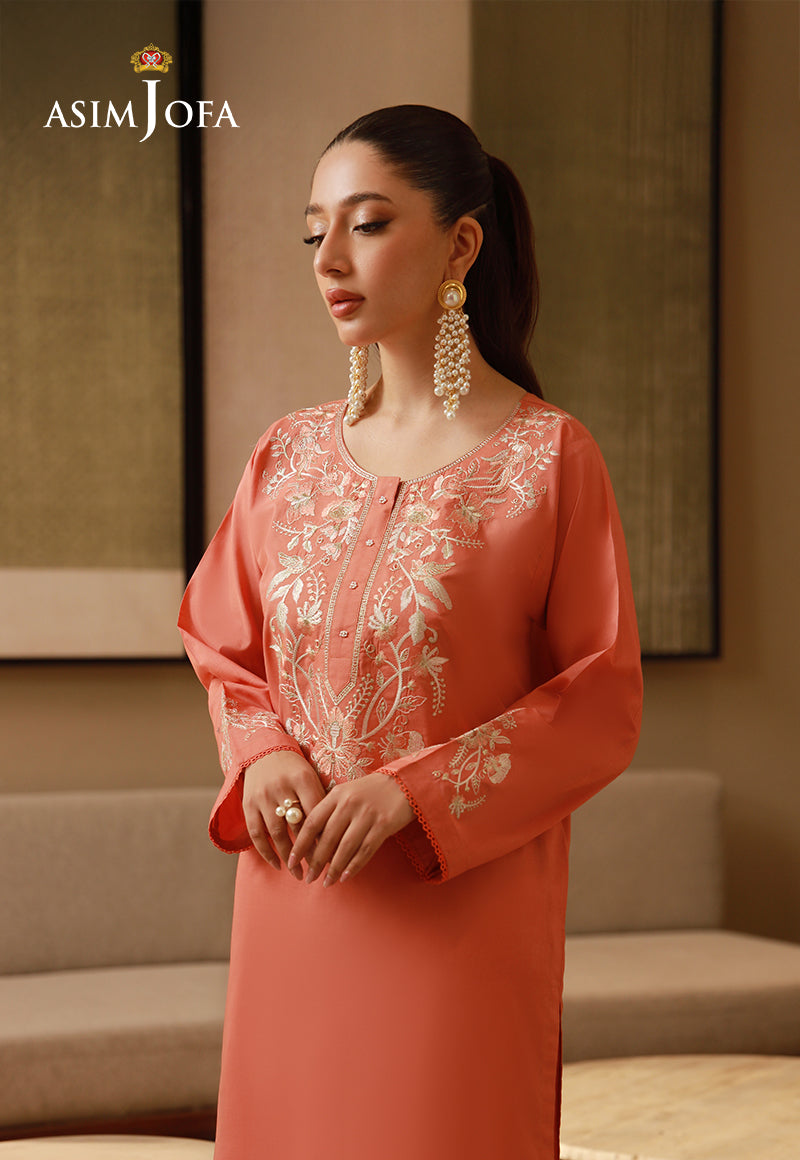 AJPB-128 EMBROIDERED CAMBRIC STITCHED 2 PCS