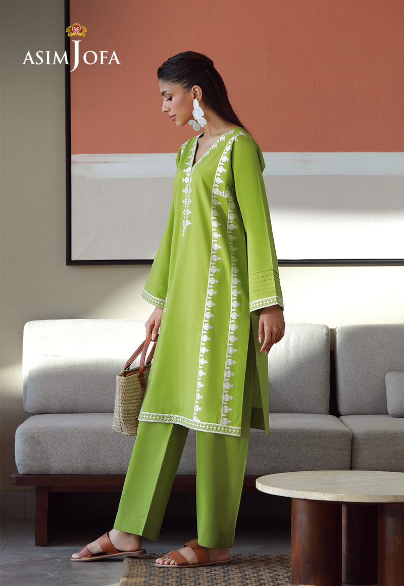 AJPB-129 EMBROIDERED CAMBRIC STITCHED 2 PCS